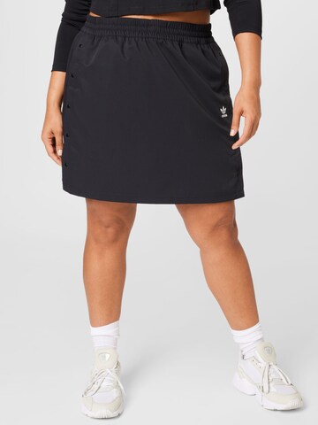 ADIDAS ORIGINALS Skirt in Black: front