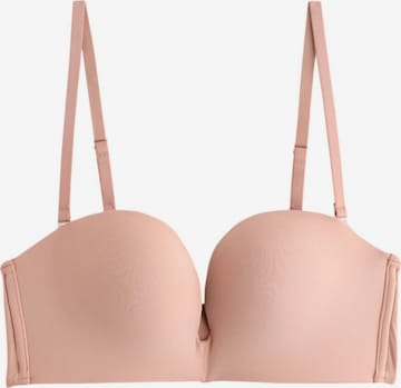 Next Push-up Rintaliivi värissä vaaleanpunainen: etupuoli