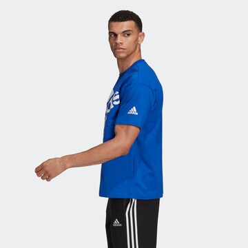 ADIDAS PERFORMANCE Sportshirt 'Essentials' in Blau
