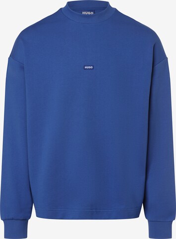 HUGO Sweatshirt 'Nedro' in Blauw: voorkant