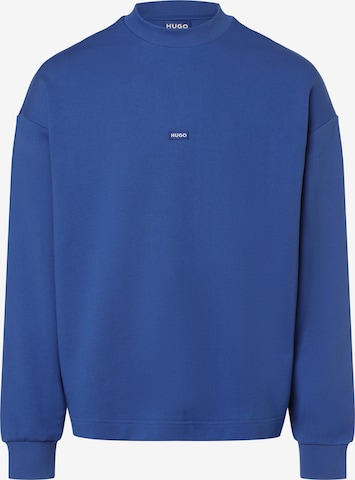 Sweat-shirt 'Nedro' HUGO Blue en bleu : devant