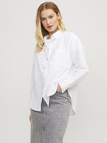 JJXX Blouse 'JAMIE' in Wit: voorkant