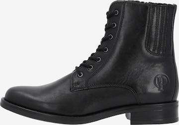 Palado Lace-Up Ankle Boots 'Silba' in Black