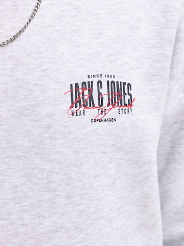 JACK & JONES Sweatshirt 'JJAERO' i grå