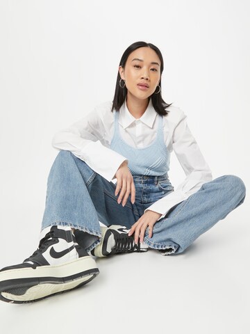 JDY Knitted top 'Sun' in Blue