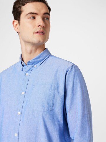 ESPRIT Regular fit Button Up Shirt in Blue