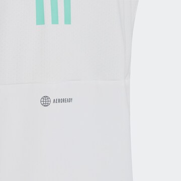 ADIDAS SPORTSWEAR Performance Shirt 'Aeroready 3-Stripes' in White