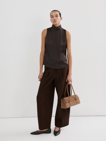 Chemisier 'STONAK' MANGO en marron