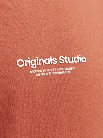JACK & JONES Sweatshirt 'JORVesterbro' in Orange