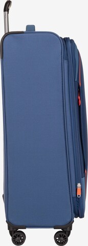 American Tourister Trolley ' Pulsonic Spinner 80 EXP ' in Blau