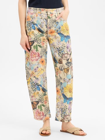 MAC Slim fit Jeans 'Danni' in Beige: front