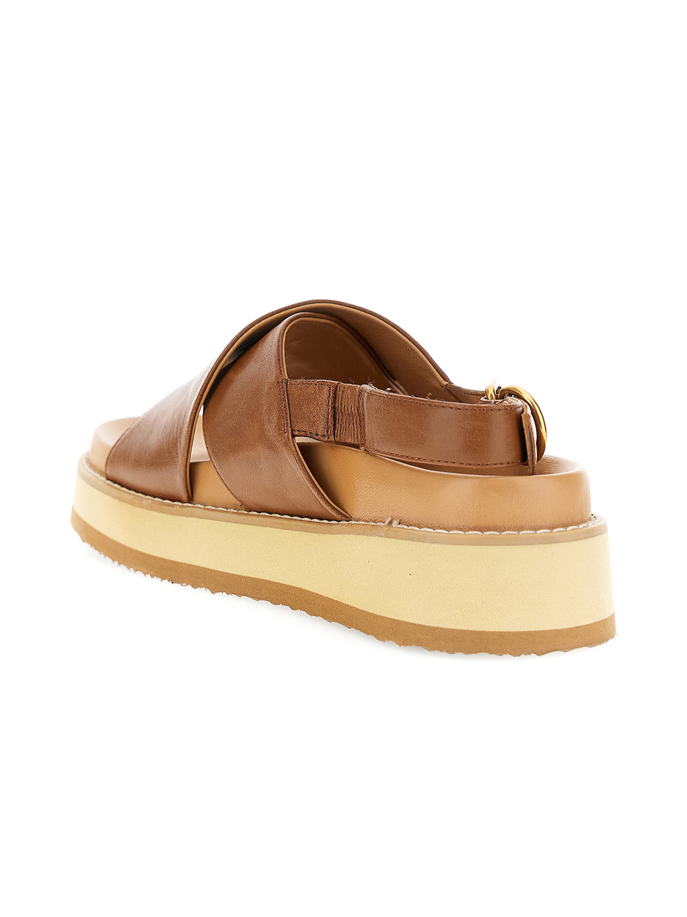 CAFè NOIR Sandaal in Bruin