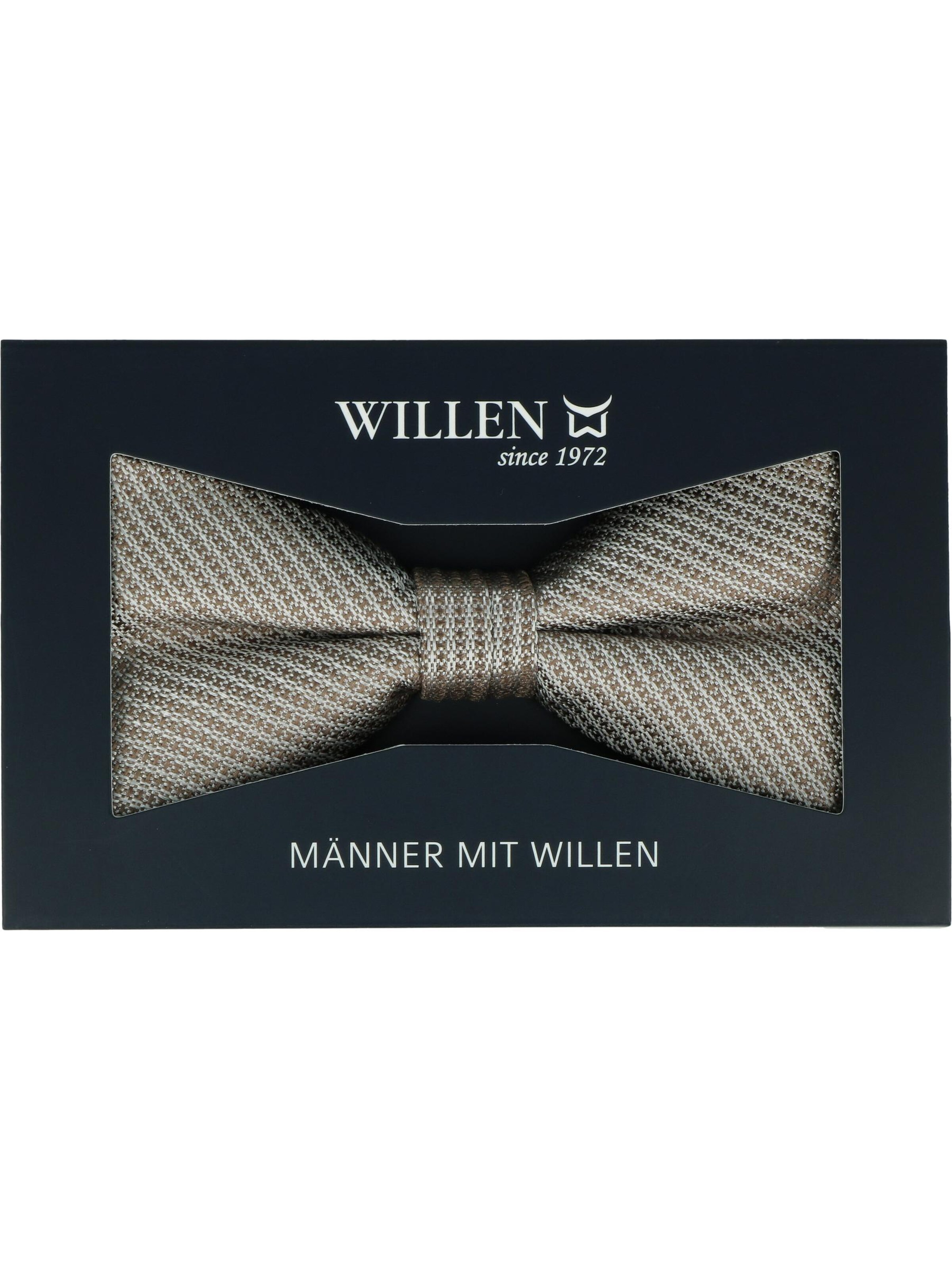 WILLEN Fliege 'Pastell' in Beige