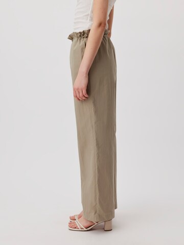 Wide Leg Pantalon 'Adlin' LeGer by Lena Gercke en vert