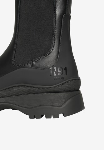N91 Chelsea boots 'W CB' in Zwart