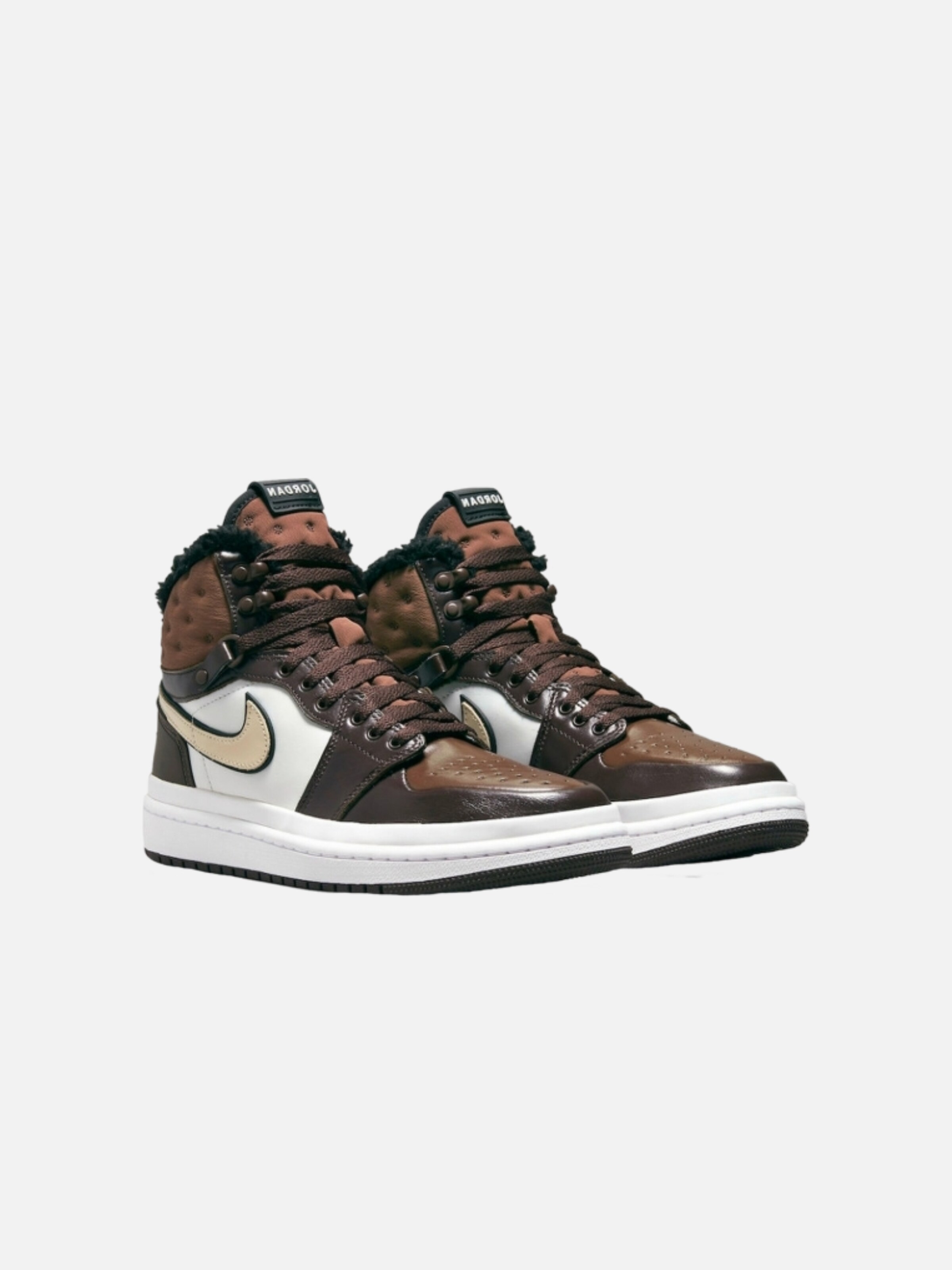 Jordan Sneaker high 'Air 1 High Fur Acclimate' i brun