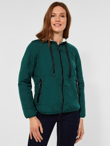 CECIL Between-Season Jacket in Green: front