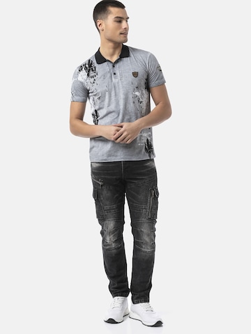 CIPO & BAXX Shirt 'CT798' in Grey