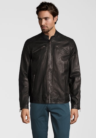 CAPITANO Between-Season Jacket 'Bros' in Black: front