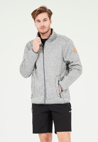 Whistler Fleece Jacket in Grey: front