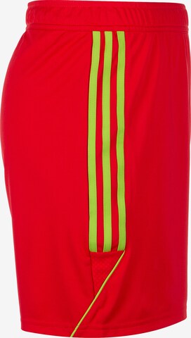 Loosefit Pantalon de sport 'Tiro 23 League' ADIDAS PERFORMANCE en rouge