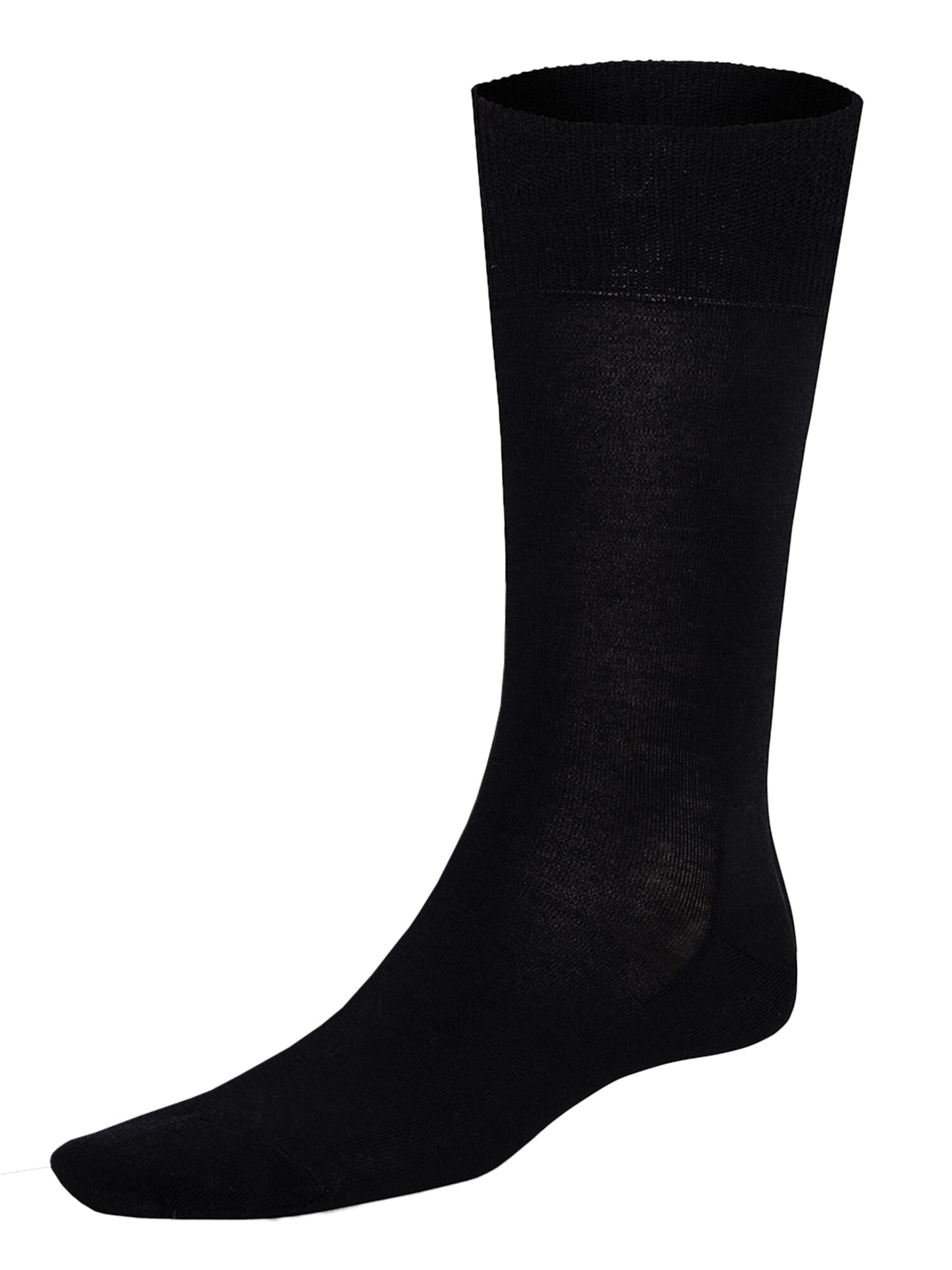 KUNERT Socken 'Gary' in Schwarz: Vorderseite