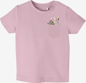 NAME IT T-shirt 'DYRIAH' i rosa: framsida