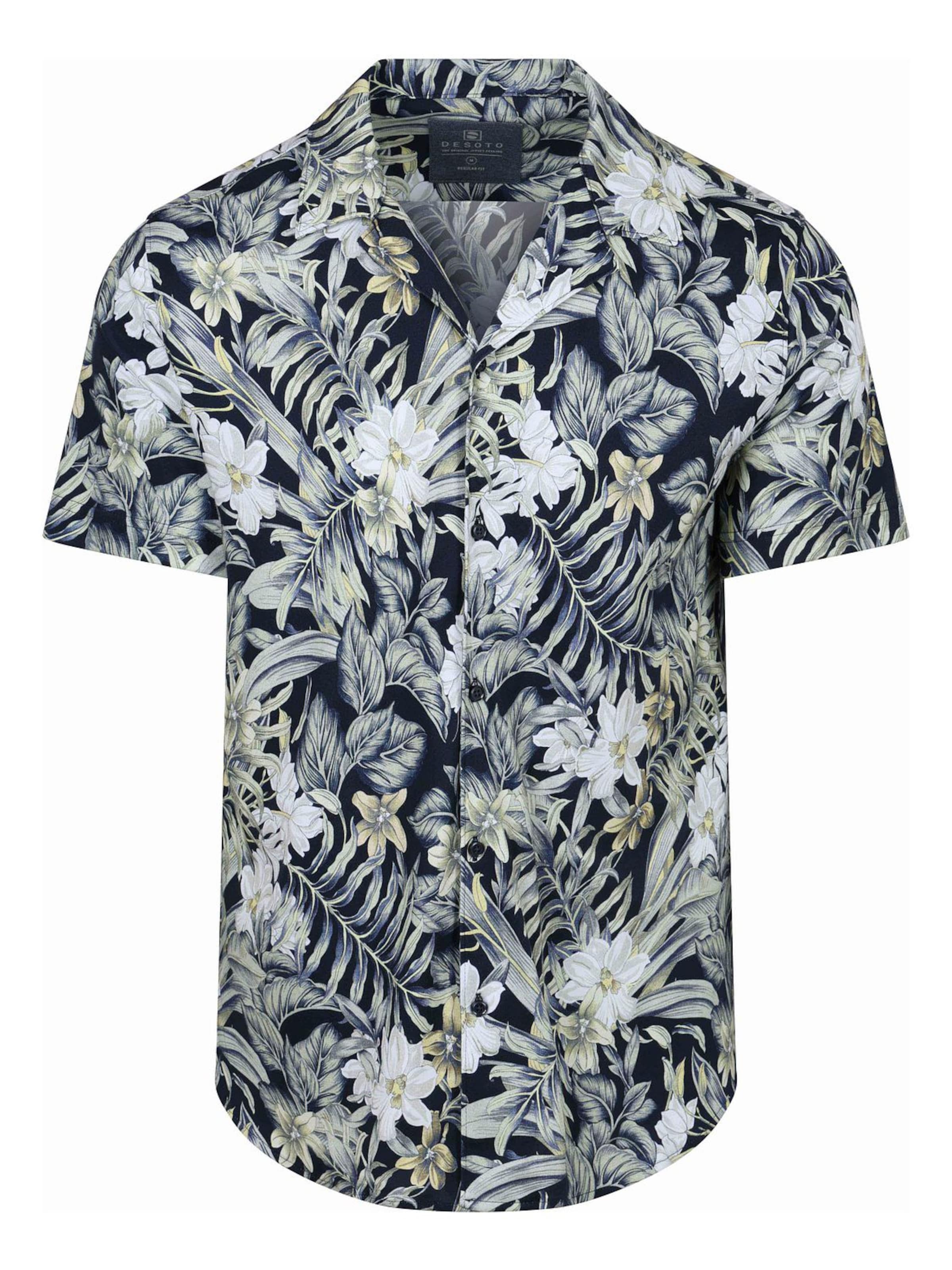 DESOTO Slim Fit Hemd‌‌‌‌‌‌‌‌‌‌ in Blau: Vorderseite
