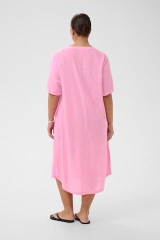 KAFFE CURVE Dress 'KCMille' in Pink
