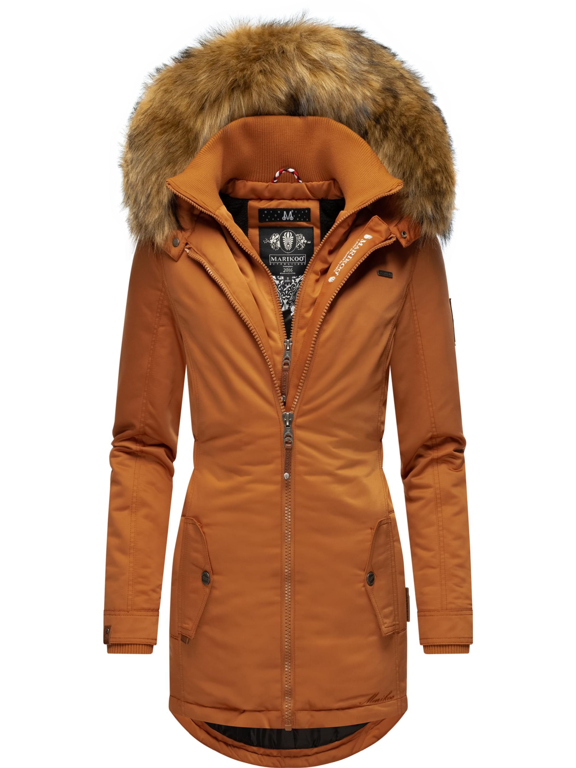 MARIKOO Funktionsmantel 'Sanakoo' in Braun
