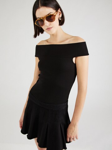 PIECES - Top 'PCMARGO' em preto: frente