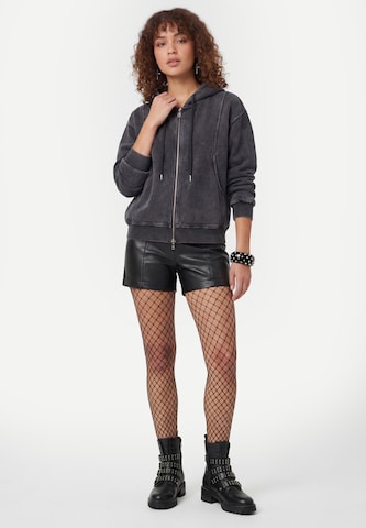 myMo ROCKS Sweatjacke in Grau