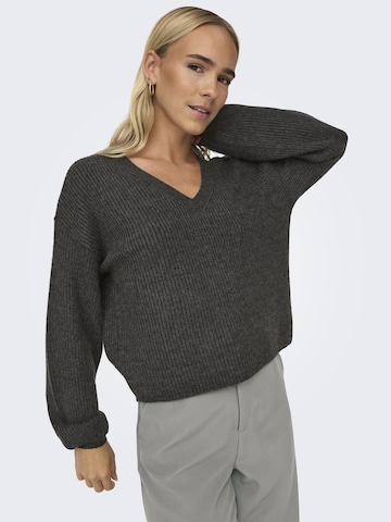 ONLY - Jersey 'Katia' en gris