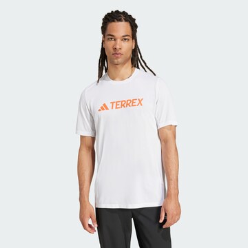 ADIDAS TERREX - Camiseta funcional 'Multi' en blanco: frente