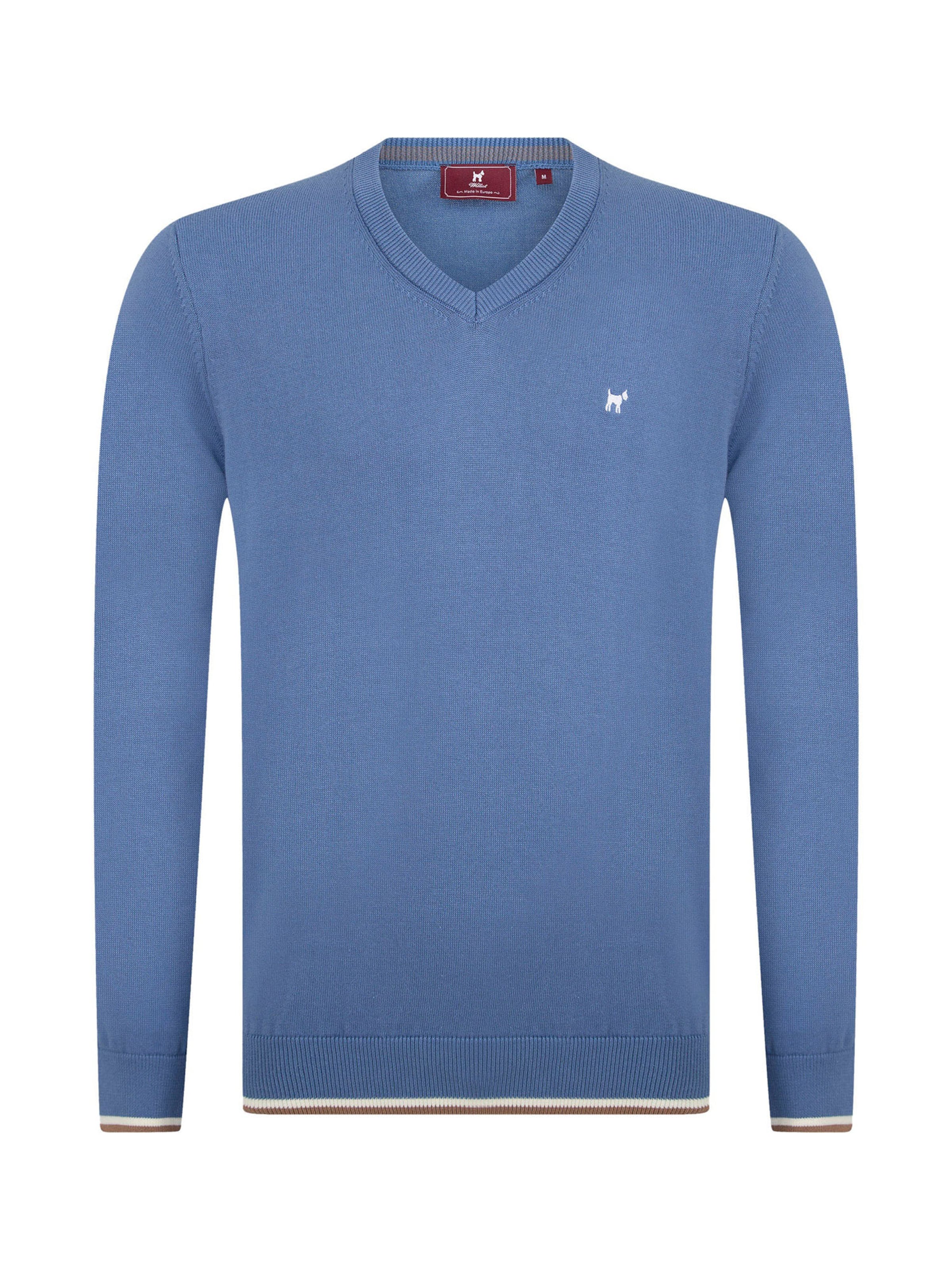 Williot Pullover i blå: forside