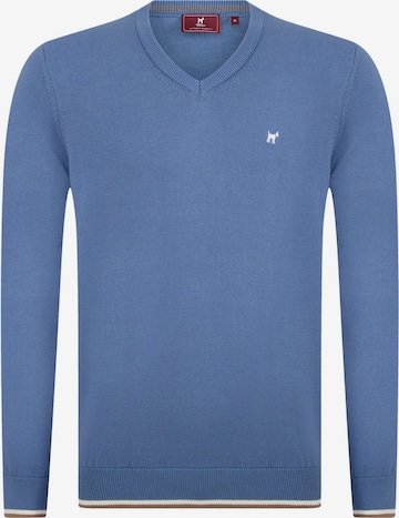 Williot Sweater in Blue: front