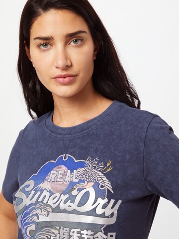 T-shirt 'Itago' Superdry en bleu