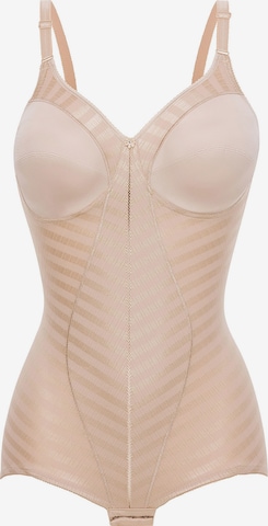 FELINA Corsage 'Weftloc' in Beige: front