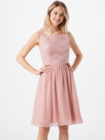 mascara Cocktail dress in Pink: front