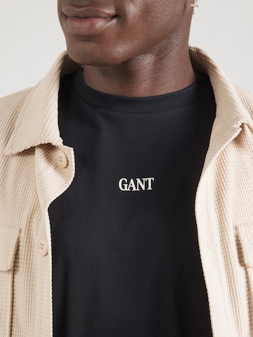 GANT Majica | črna barva