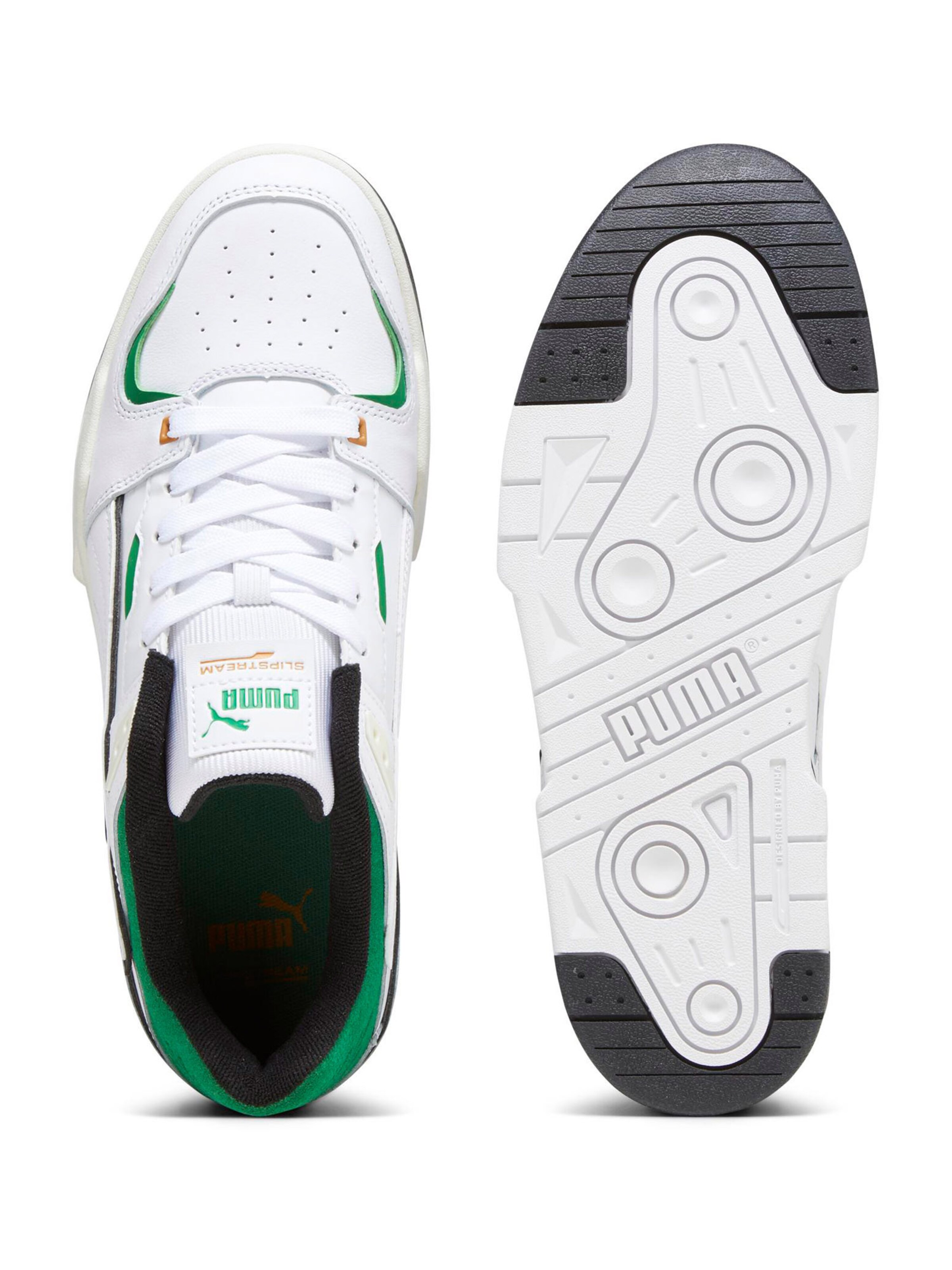 Baskets basses 'Slipstream Bball' PUMA en blanc