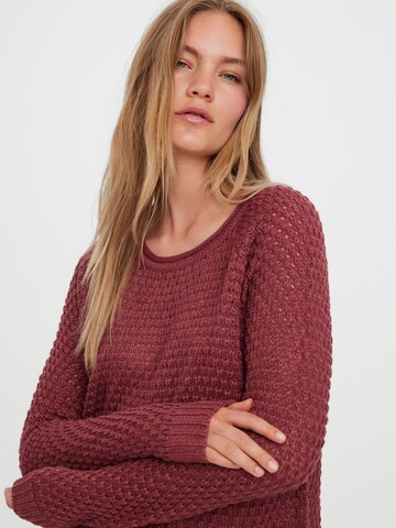VERO MODA Pullover i rød