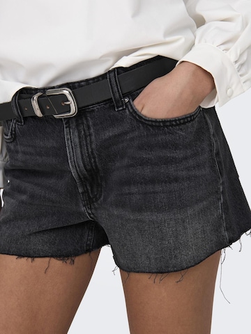 ONLY Regular Shorts 'JACI' in Schwarz