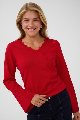 Pull-over 'Madlena' SAINT TROPEZ en rouge