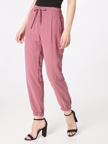 Effilé Pantalon 'ARIS' ONLY en rose : devant