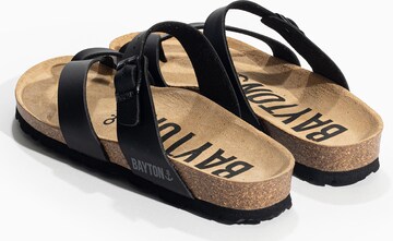 Bayton - Sandalias de dedo 'Diane' en negro