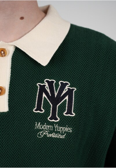 Prohibited Pullover 'Off Season' in tanne / wollweiß, Produktansicht