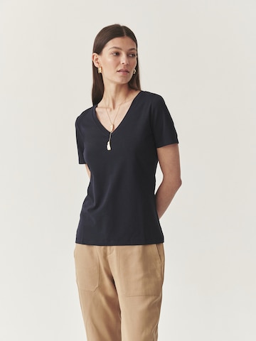 T-shirt 'LISA' TATUUM en bleu : devant