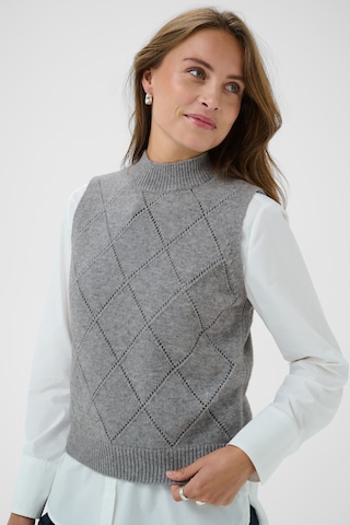 SAINT TROPEZ - Chaleco 'Theresa' en gris