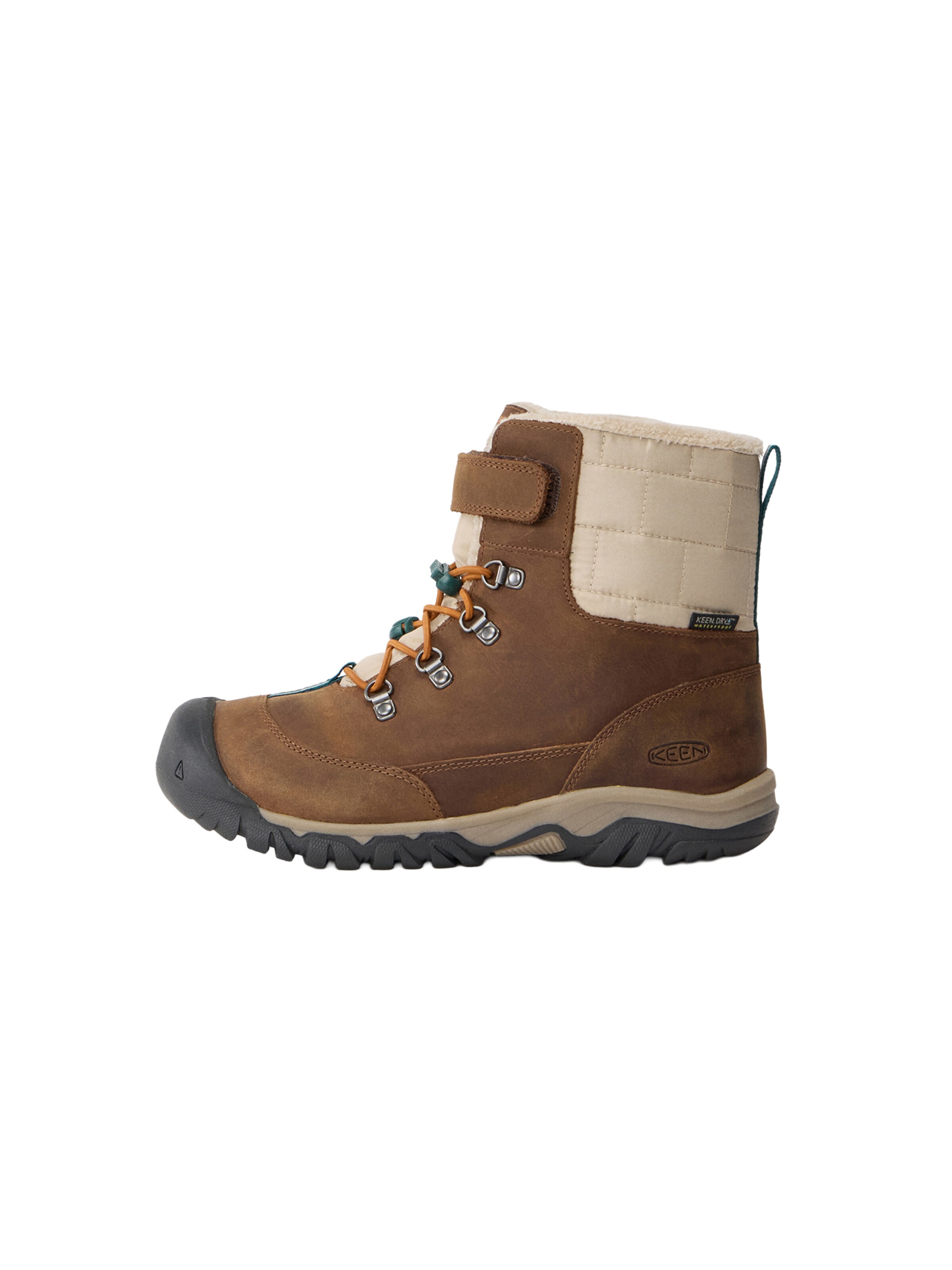 KEEN Boots in Brown: front